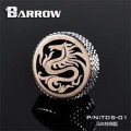 Fitting Barrow Stop LOGO Dragon (Silver)