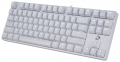 Bàn phím cơ Gaming DAREU DK87- White (White LED, Red D switch)
