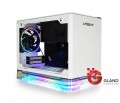 Vỏ case InWin A1 Plus White QI Charger - Full Side Tempered Glass Mini ITX