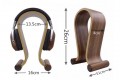 Giá treo tai nghe Vitra VT-05BW ( chất liệu gỗ cao cấp )