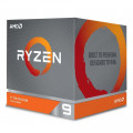 CPU AMD Ryzen 9 3900X 3.8 GHz (4.6GHz Max Boost)/70MB Cache/12 cores/24 threads/105W