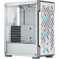Vỏ Case Corsair iCUE 220T RGB Airflow Tempered Glass Mid-Tower Smart Case (White)
