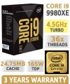 CPU Intel Core i9-9980XE 3.00GHz (18/36, upto 4.40, 24.75 MB ) 
