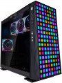 Vỏ case InWin 309 Black Tempered Glass RGB LED Front Panel