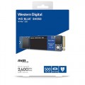 SSD WD Blue SSD 500GB / SN550 NVMe / M.2-2280 / PCIe Gen3x4, 8 Gb/s