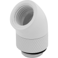 Fitting Corsair Hydro X Series 45° Rotary Adapter Twin Pack — White
