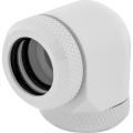Fitting Corsair Hydro X Series XF Hardline 90° 14mm OD Fitting Twin Pack — White