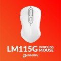 Chuột chơi game DAREU LM115G -  WHITE Wireless