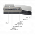 Màn hình Dell U3421WE (34inch/UHD/IPS/60Hz/8ms/300nits/HDMI+DP+USB+USBC+Audio+RJ45/Loa/Cong)