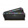 Ram CORSAIR DOMINATOR PLATINUM RGB 32GB (2x16GB) DDR5 DRAM 5600MHz C40 Memory Kit — Black