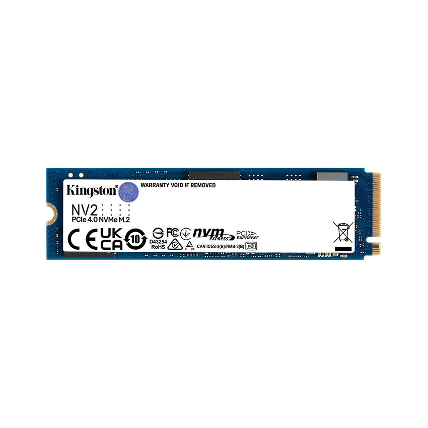 SSD Kingston SNV2S 1TB NVMe M.2 2280 PCIe Gen 4x4 (Đọc 3500MB/s - Ghi 2100MB/s) - (SNV2S/1000G)