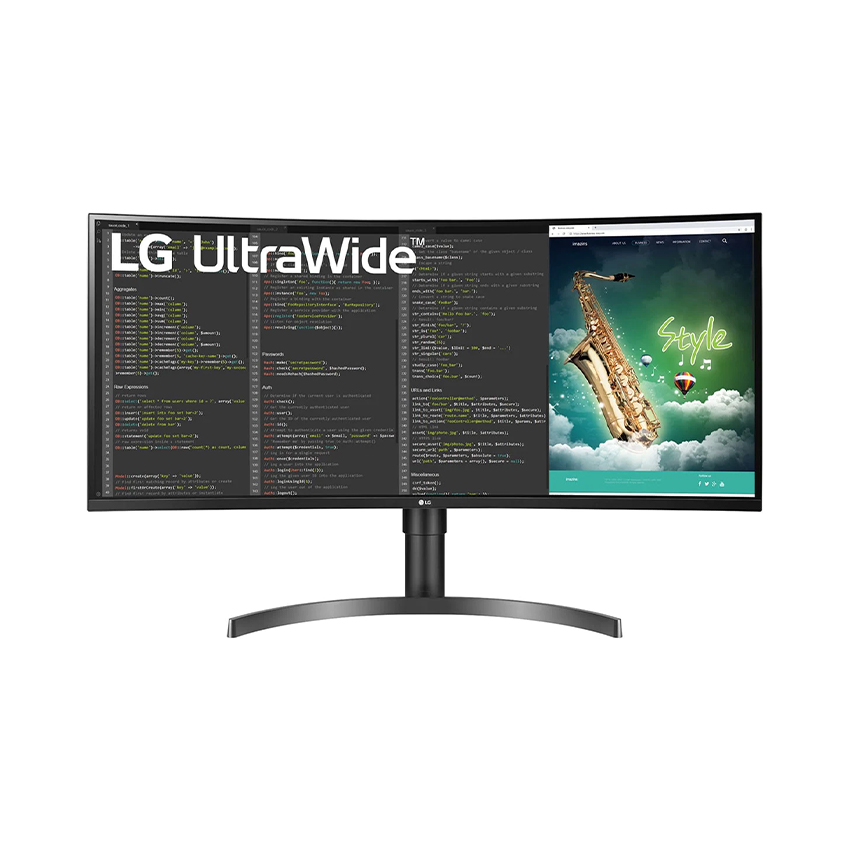 Màn hình LG 35WN75CN (35 inch/WQHD/VA/100Hz/5ms/300 nits/HDMI+DP+USB+USBC+Audio/Loa)