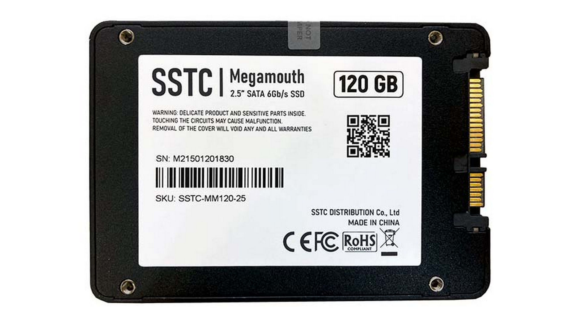 Ổ cứng SSD SSTC 120GB Megamouth 