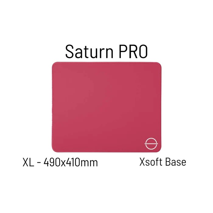 Lót chuột đế Xsoft Lethal Gaming Gear Saturn PRO - Red (XL - 490x410mm)