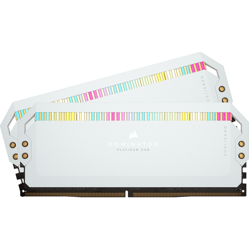 Ram CORSAIR DOMINATOR PLATINUM RGB White (CMT64GX5M2B5200C40W) 64GB (2x32GB) DDR5 5200MHz
