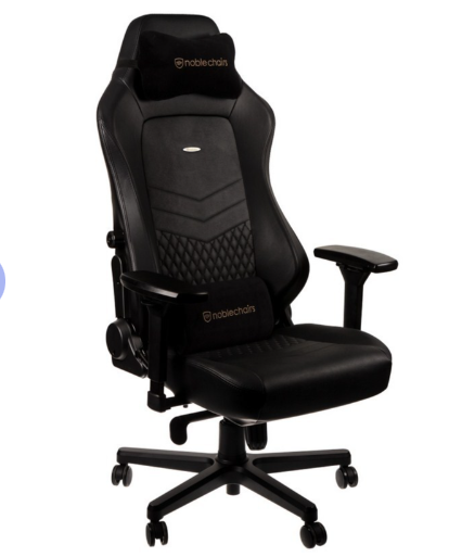 Ghế chơi game Noblechairs HERO Series Real Leather Black