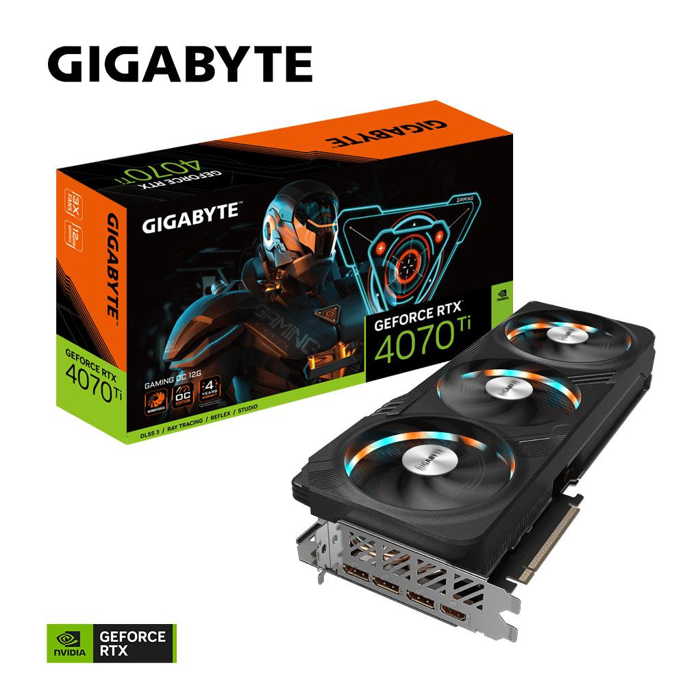 VGA GIGABYTE GeForce RTX­­™ 4070 Ti GAMING OC 12G