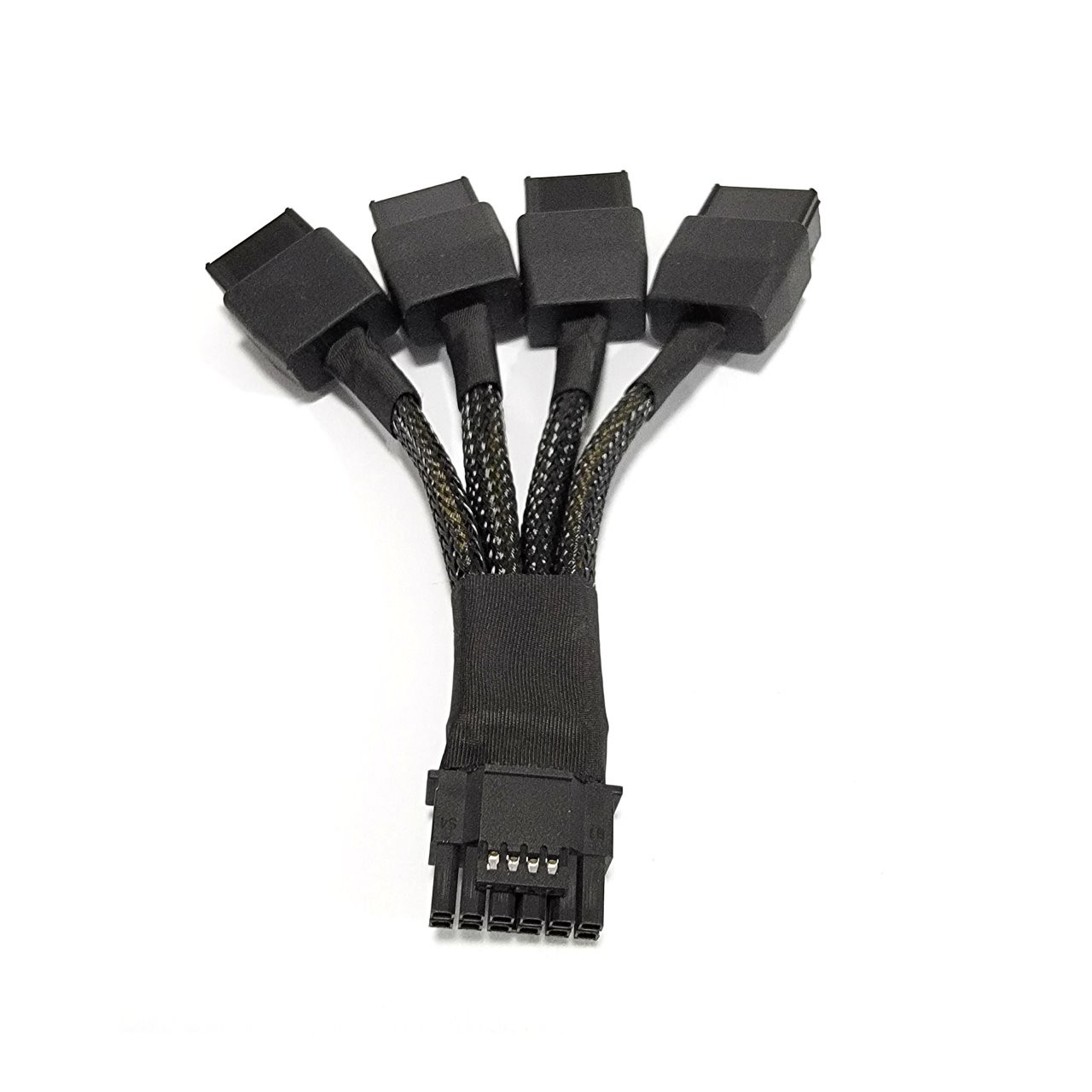 Dây Cáp Chuyển Đổi Nguồn Điện ATX 3.0 PCIe 5.0 600W 4 x 8 Pin to 12VHPWR 16 Pin Power Adapter Cable