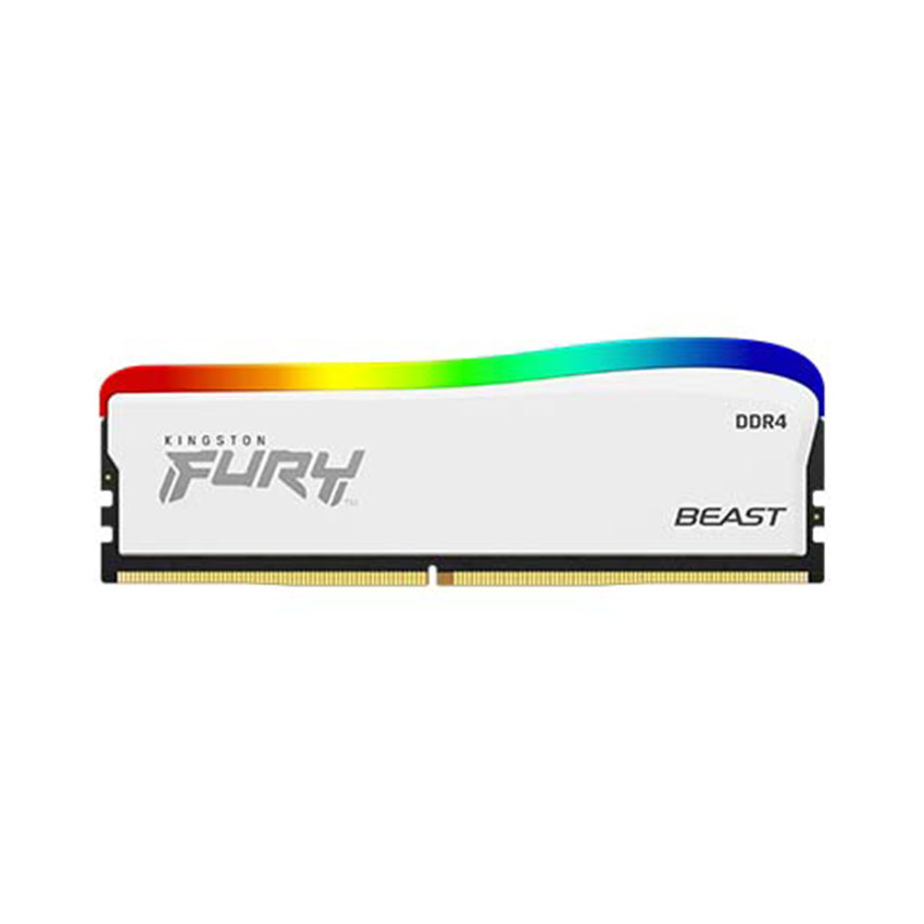 Ram Kingston Fury Beast White RGB (KF432C16BWAK2/16) 16GB (2x8GB) DDR4 3200Mhz