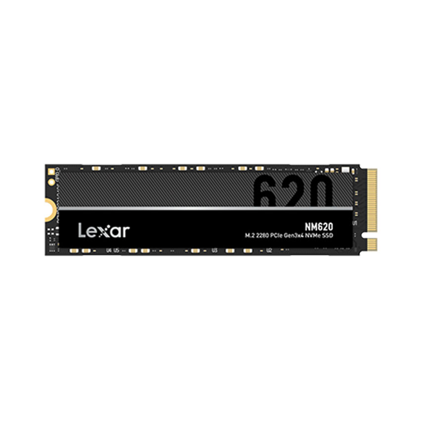 SSD Lexar NM620 256GB M.2 2280 PCIe 3.0x4 (Đoc 3000MB/s - Ghi 1300MB/s) - (LNM620X256G-RNNNG)