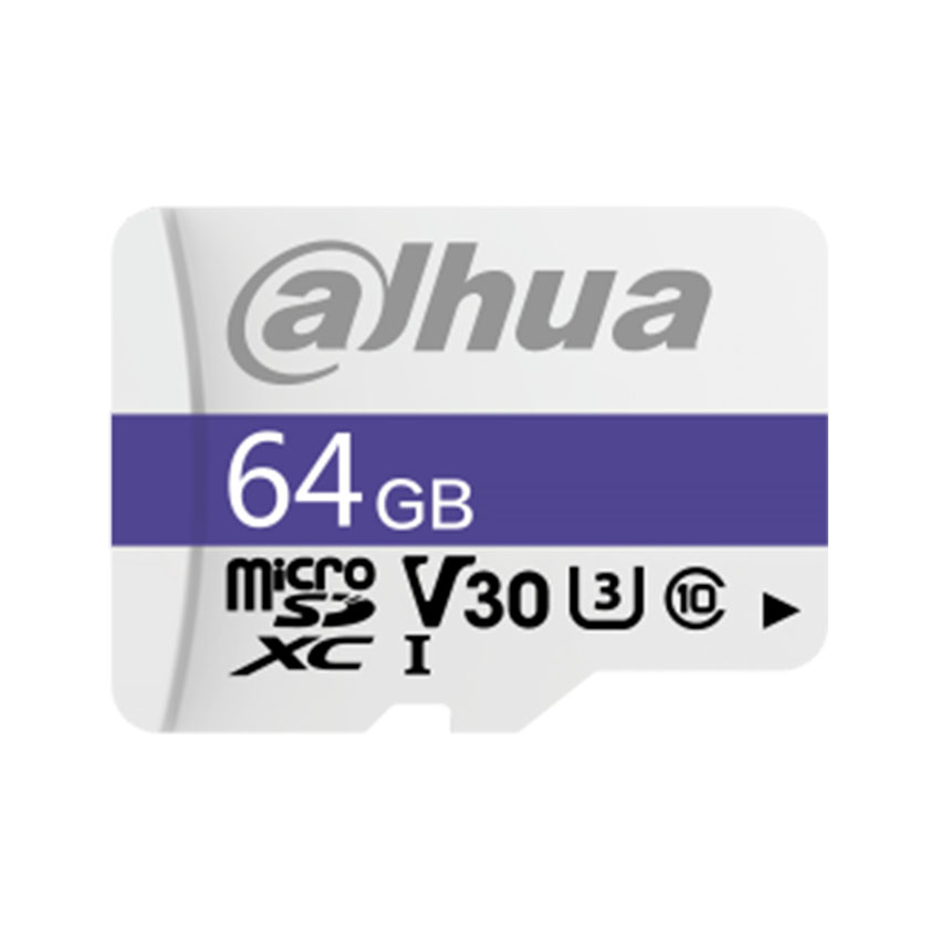 Thẻ Nhớ Dahua 64GB MicroSD C10, U3, V30 DHI-TF-C100/64GB (Không Adapter)