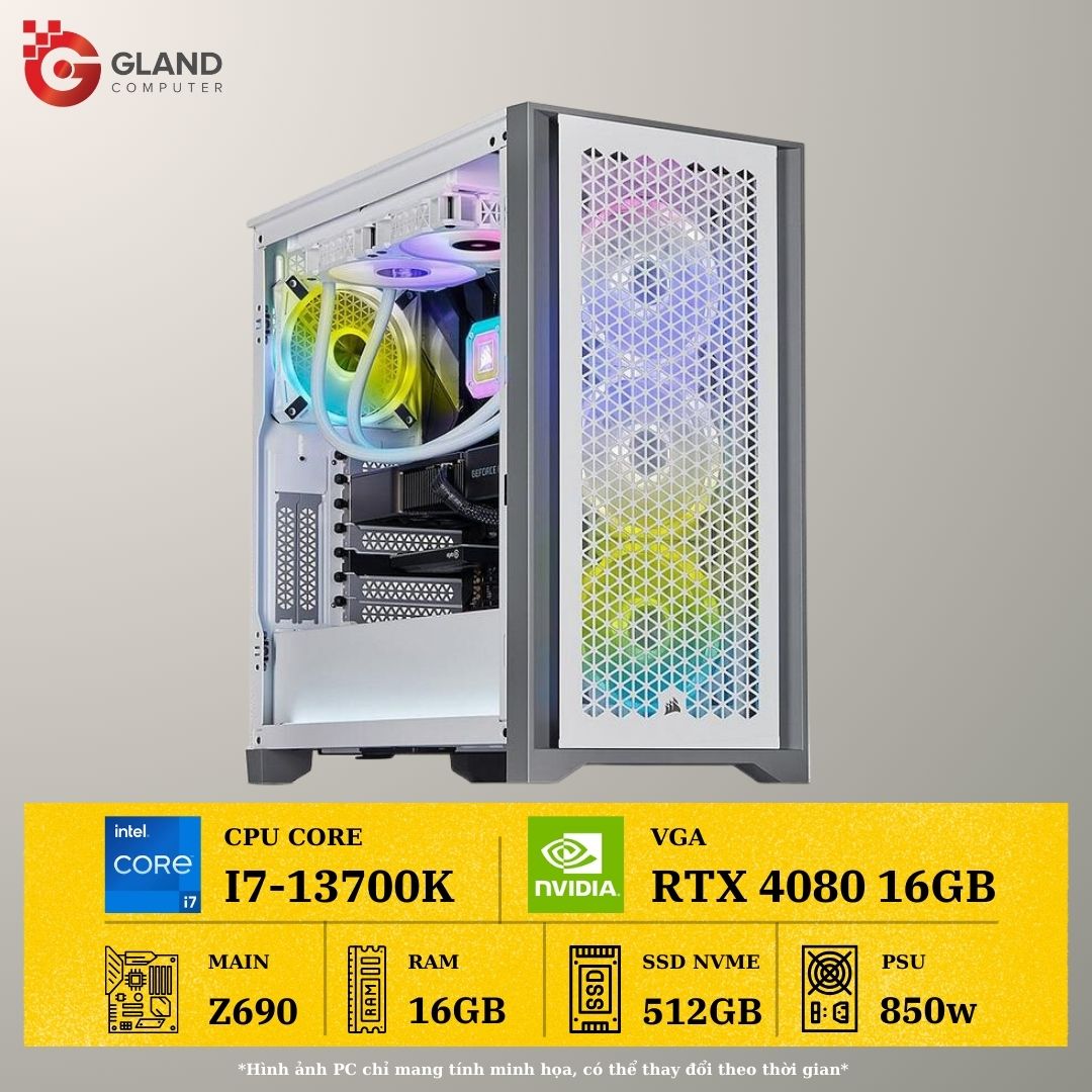 PC Streaming Gland HERO I7 13700K - VGA RTX 4080