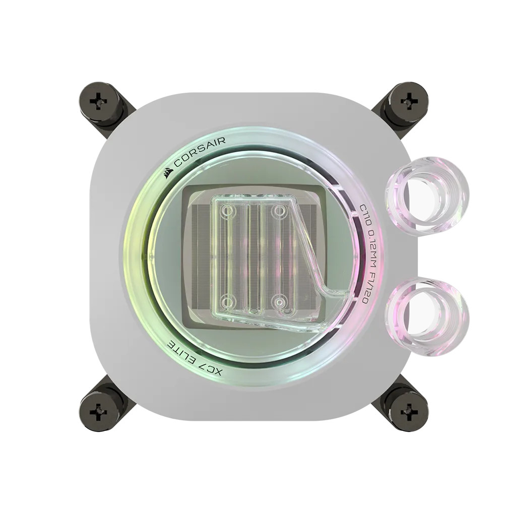 Blocco Di Raffreddamento Ad Acqua In Alluminio Per CPU, 41x41x12 Mm, Dissipazione Estrusa