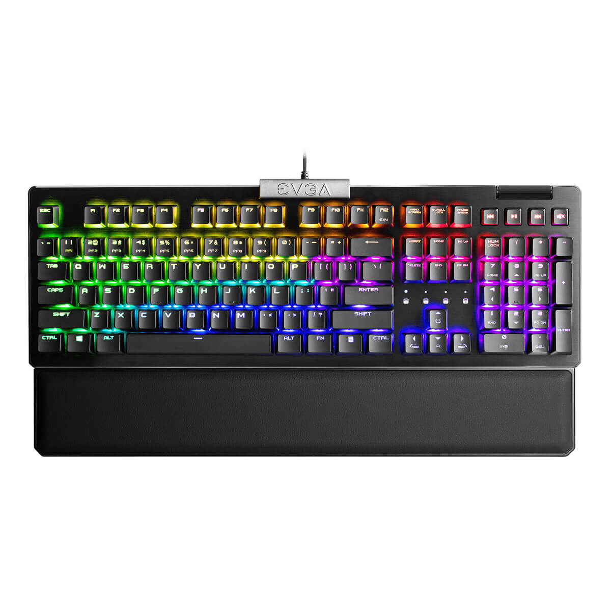 Bàn phím cơ EVGA Z15 – RGB Gaming Keyboard – RGB Backlit LED – Hot Swappable Mechanical Switches