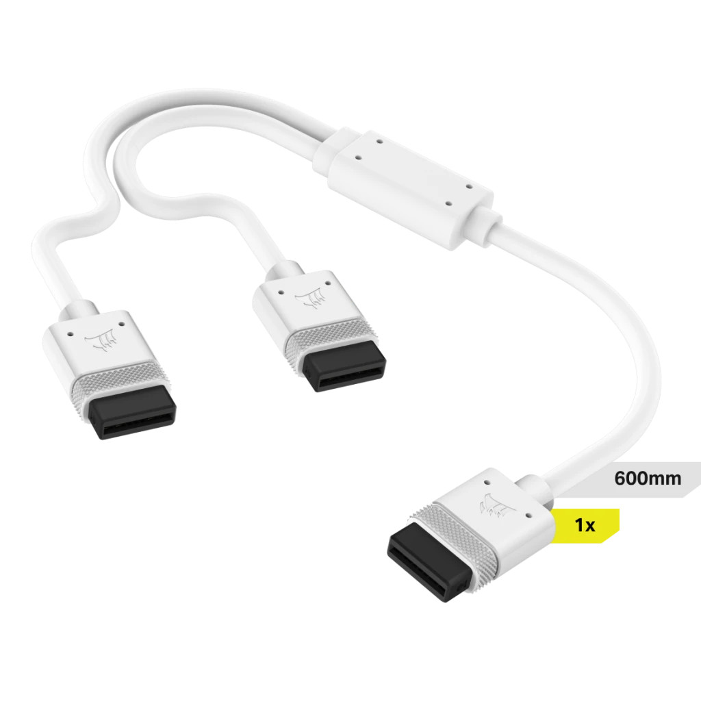Cable Corsair iCUE LINK Cable 1x Y-Splitter 600mm White