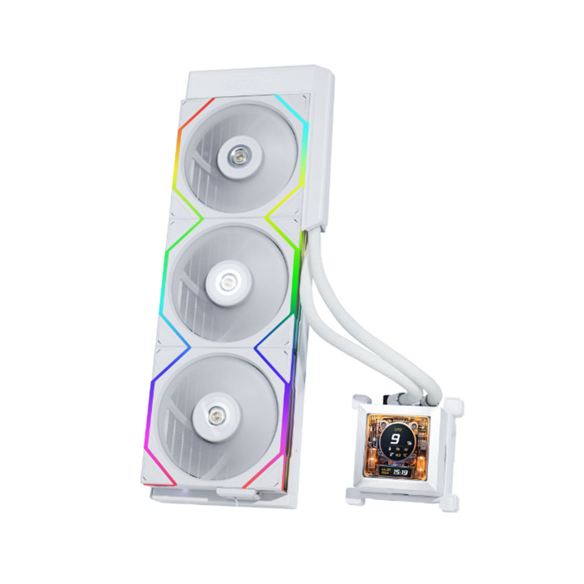 Tản nhiệt nước AIO Lian Li HydroShift LCD 360 TL fan White