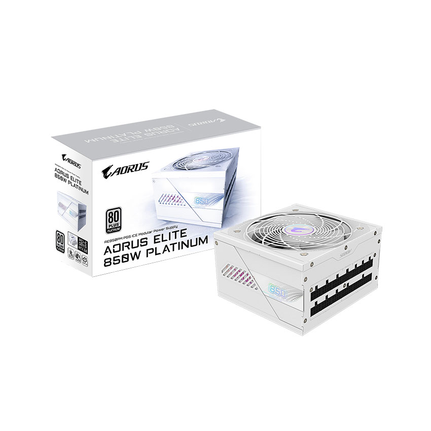 Nguồn GIGABYTE GP-AE850PM PG5 ICE 850W (80 plus Platinum/Màu Trắng)