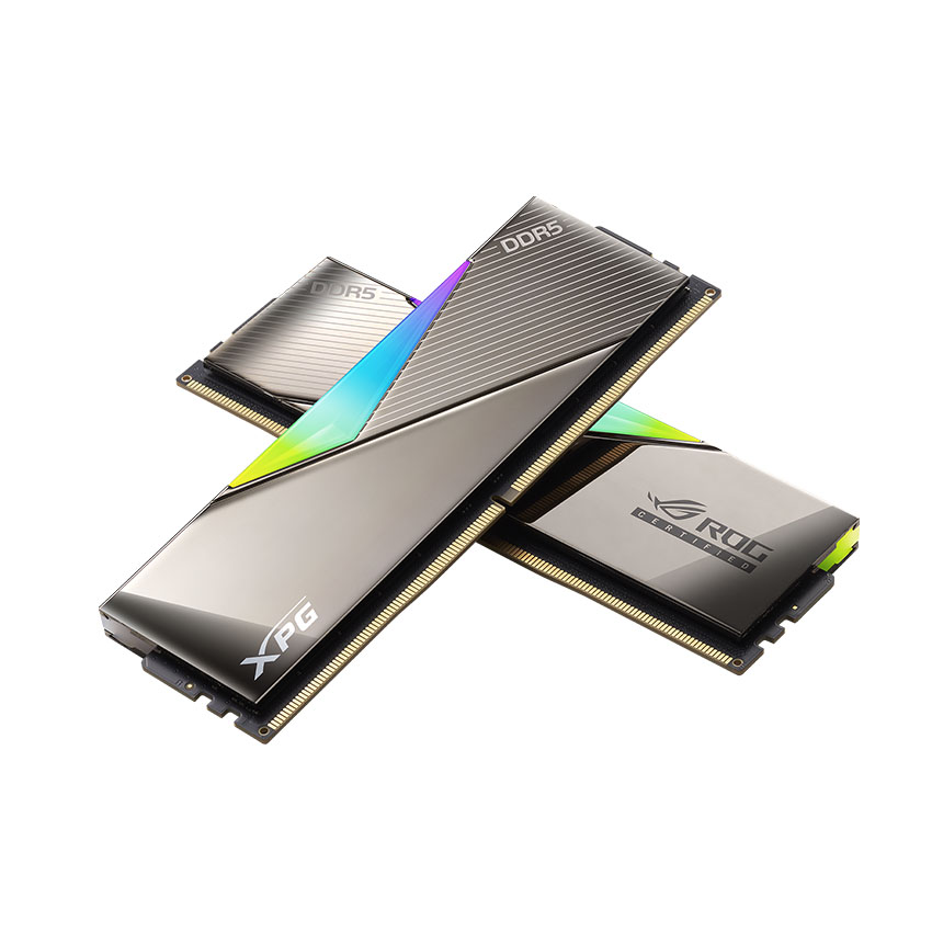 Ram Adata XPG LANCER RGB ROG Black (AX5U6600C3216G-DCLARROG) 16GB (2x 8GB) DDR5 6600Mhz