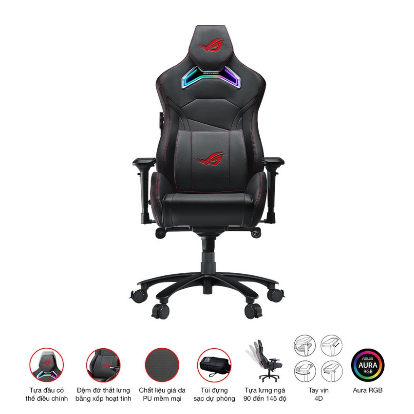 Ghế chơi game ASUS SL301 ROG CHARIOT X RGB BK