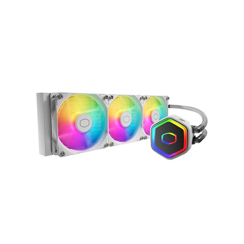 Tản nhiệt CPU AIO Coolermaster MASTERLIQUID 360 CORE SI WHITE (Pump G9R)