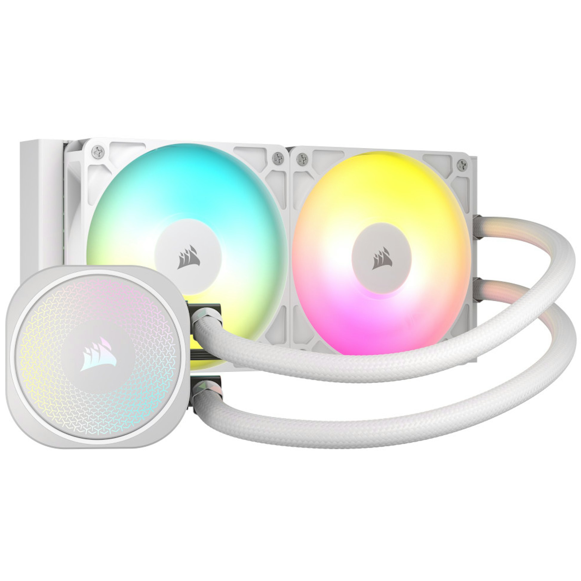 Tản nhiệt CPU AIO Corsair NAUTILUS 240 ARGB - White