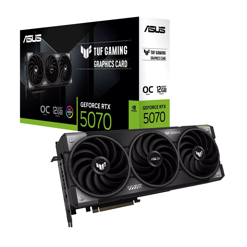 VGA Asus TUF GAMING RTX 5070 12G GDDR7 OC