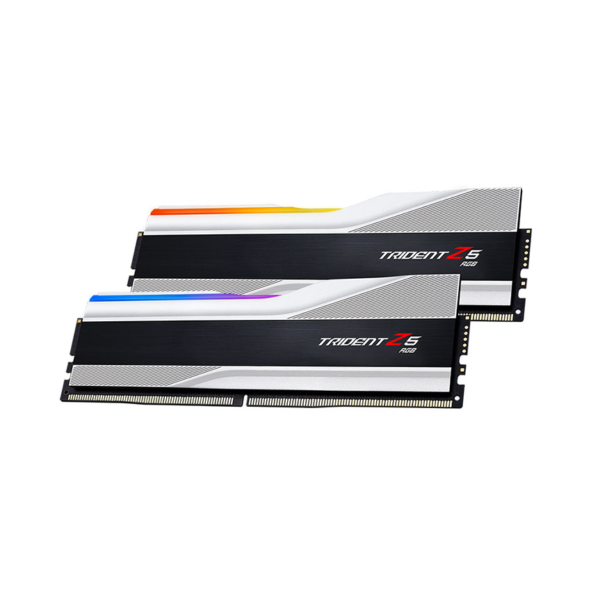 Ram Gskill TRIDENT Z5 RGB Silver (F5-7200J3445G16GX2-TZ5RS) 32GB (2x16GB) DDR5 7200Mhz