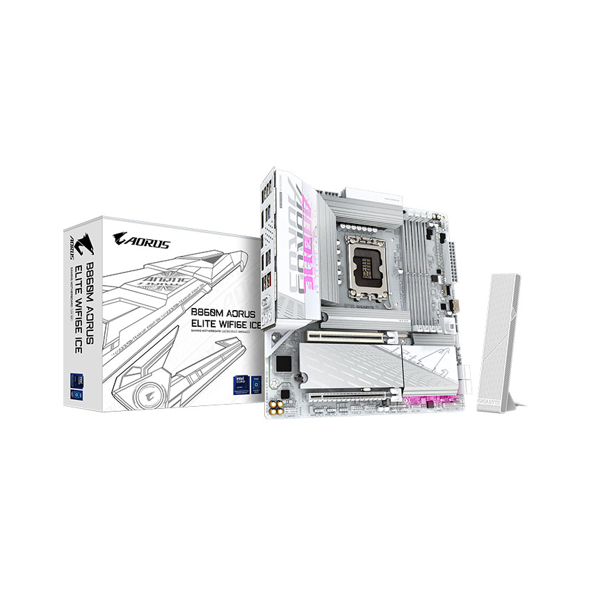 Mainboard Gigabyte B860M AORUS ELITE WIFI 6E ICE