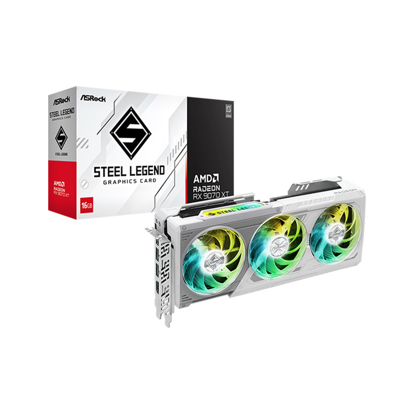 VGA ASROCK STEEL LEGEND RX 9070 XT SL 16G
