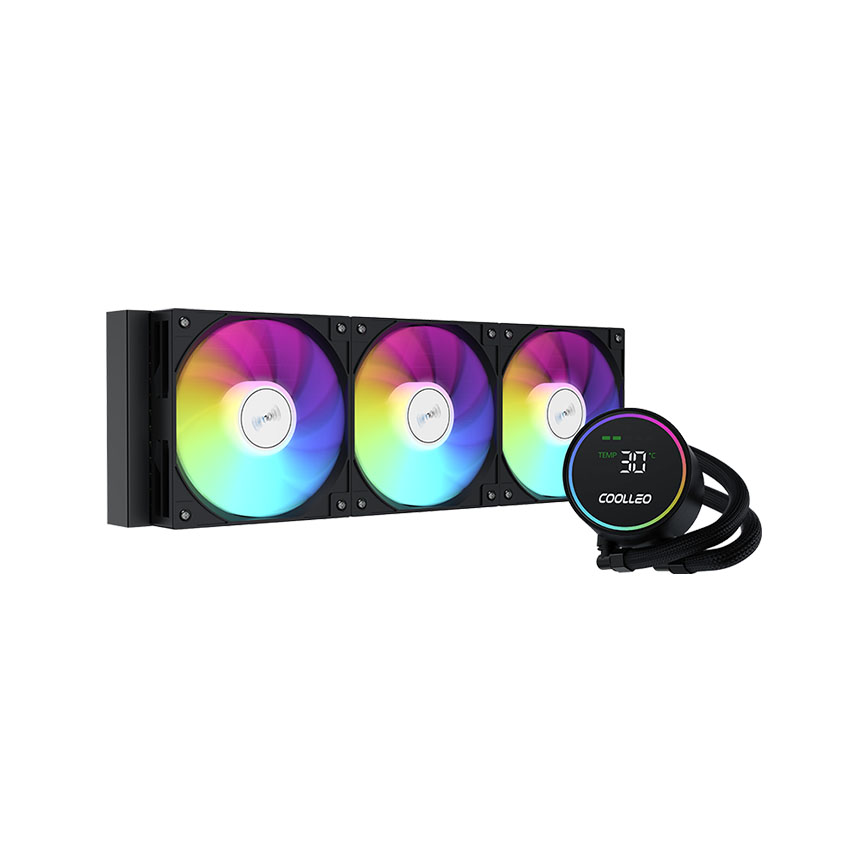Tản nhiệt nước AIO COOLLEO ICE FAIRY 360 DIG BK