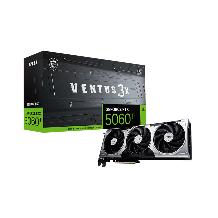 VGA MSI RTX 5060 Ti 16G VENTUS 3X OC