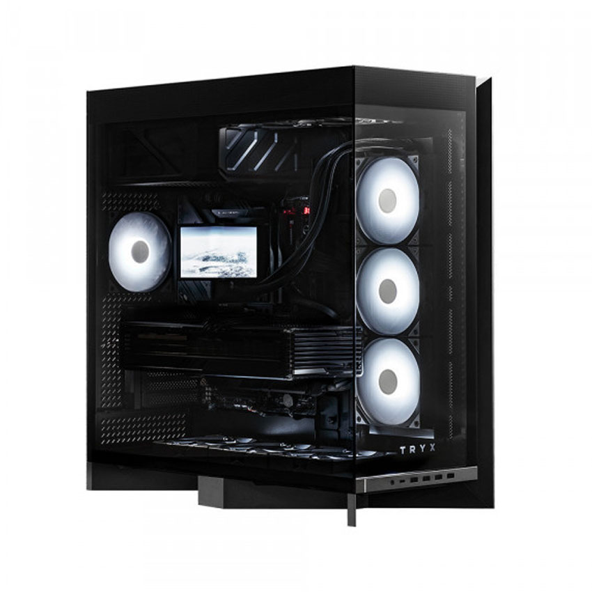 Vỏ case TRYX LUCA L70 BLACK (eATX/0 fan)