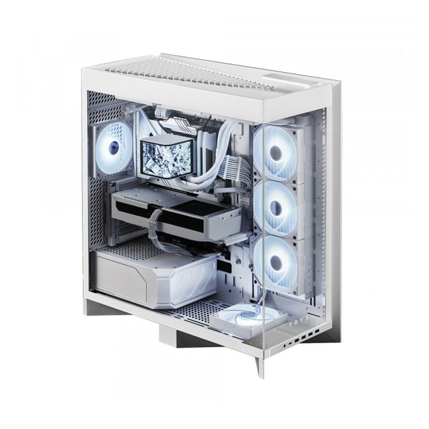 Vỏ case TRYX LUCA L70 WHITE (eATX/0 fan)