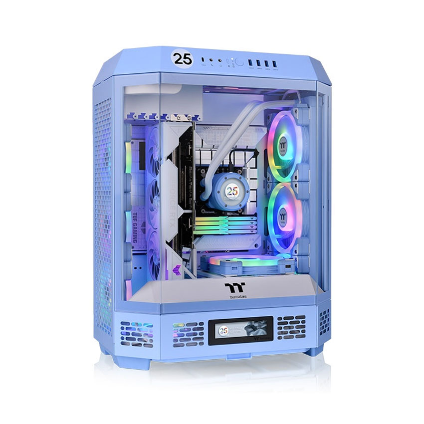 Vỏ case Thermaltake The Tower 600 - Hydrangea Blue Edition (ATX/Mid Tower/2 Fan)
