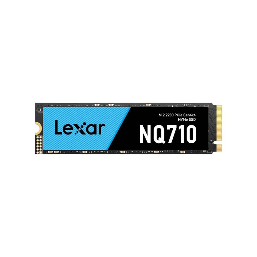 SSD LEXAR NQ710 500GB – M.2 2280 PCIe Gen4 x4 (Đọc 5000MB/s - Ghi 2600MB/s) - (LNQ710X500G-RNNNG)