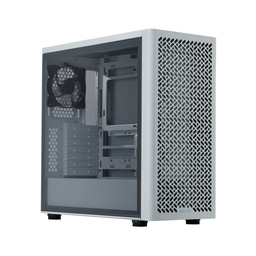 Vỏ case COOLER MASTER Elite 502 Lite White (ATX/1 fan trắng)