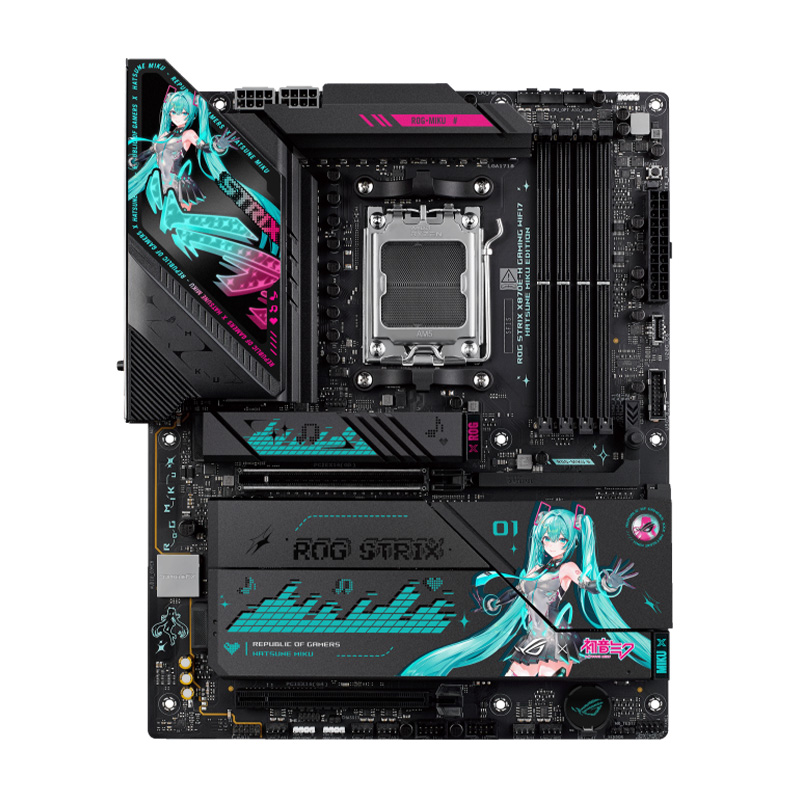 ASUS ROG STRIX X870E-H GAMING WIFI 7 Hatsune Miku Edition