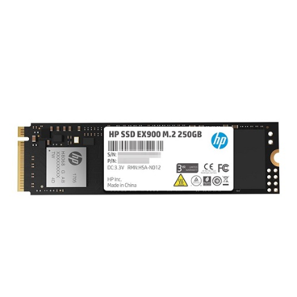 SSD M2 PCIe 2280 HP EX900 NVMe - 250GB
