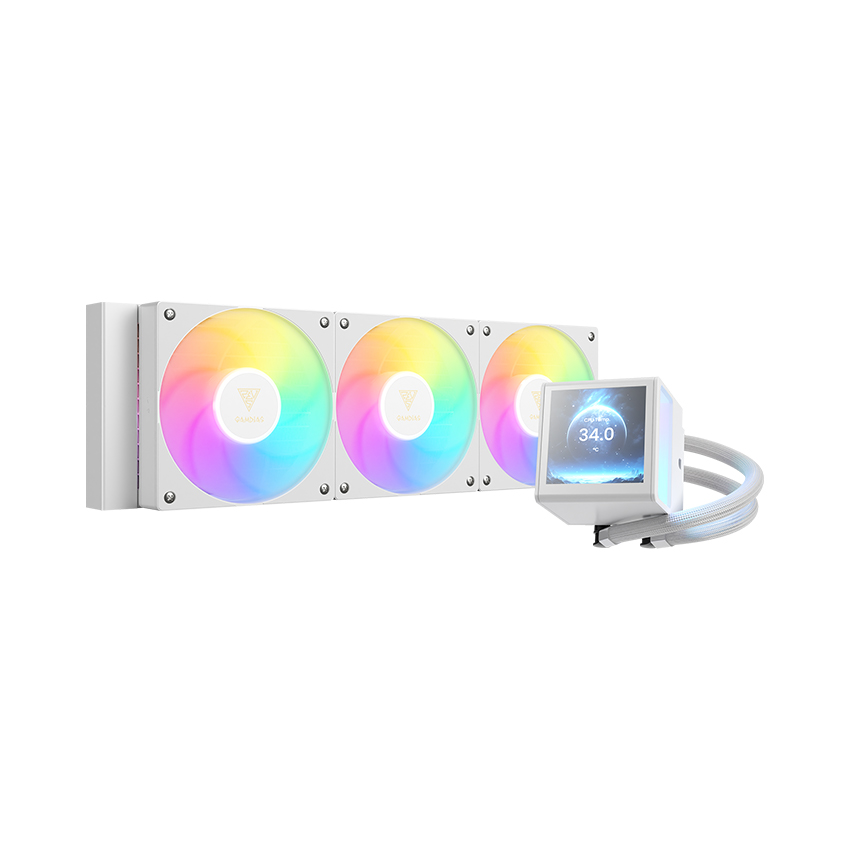 Tản nhiệt nước CPU AIO GAMDIAS CHIONE P5-360 WH