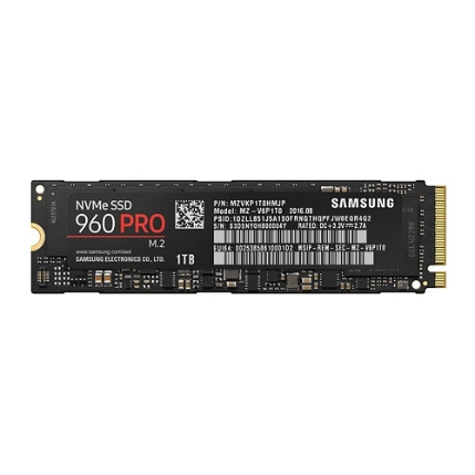 SSD M2 PCIe 2280 Samsung 960 Pro NVMe - 1TB